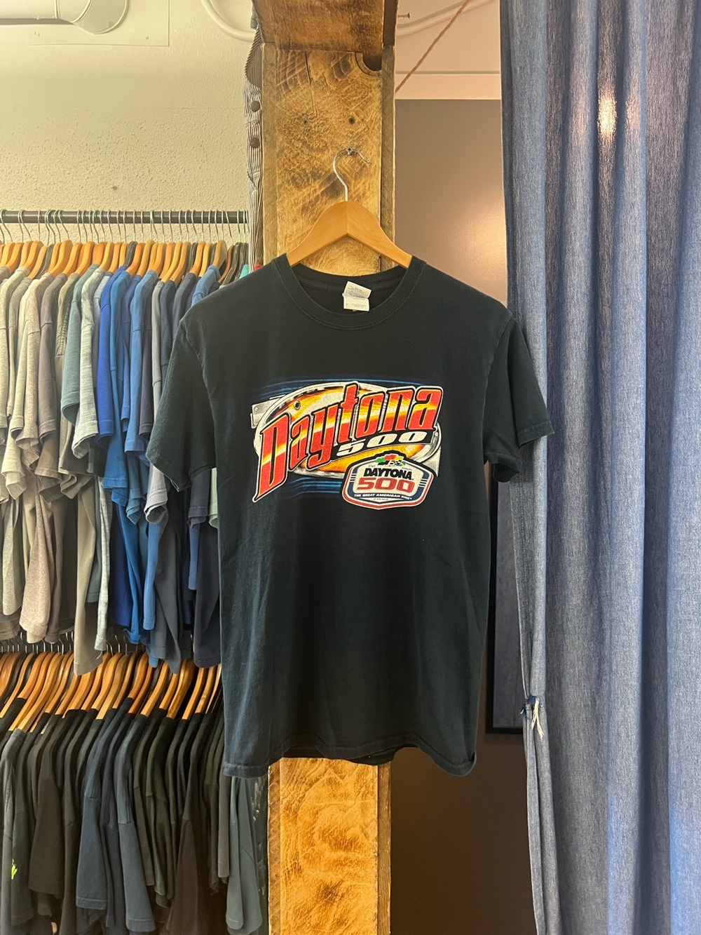 Vintage Daytona 500 Black Graphic Tee